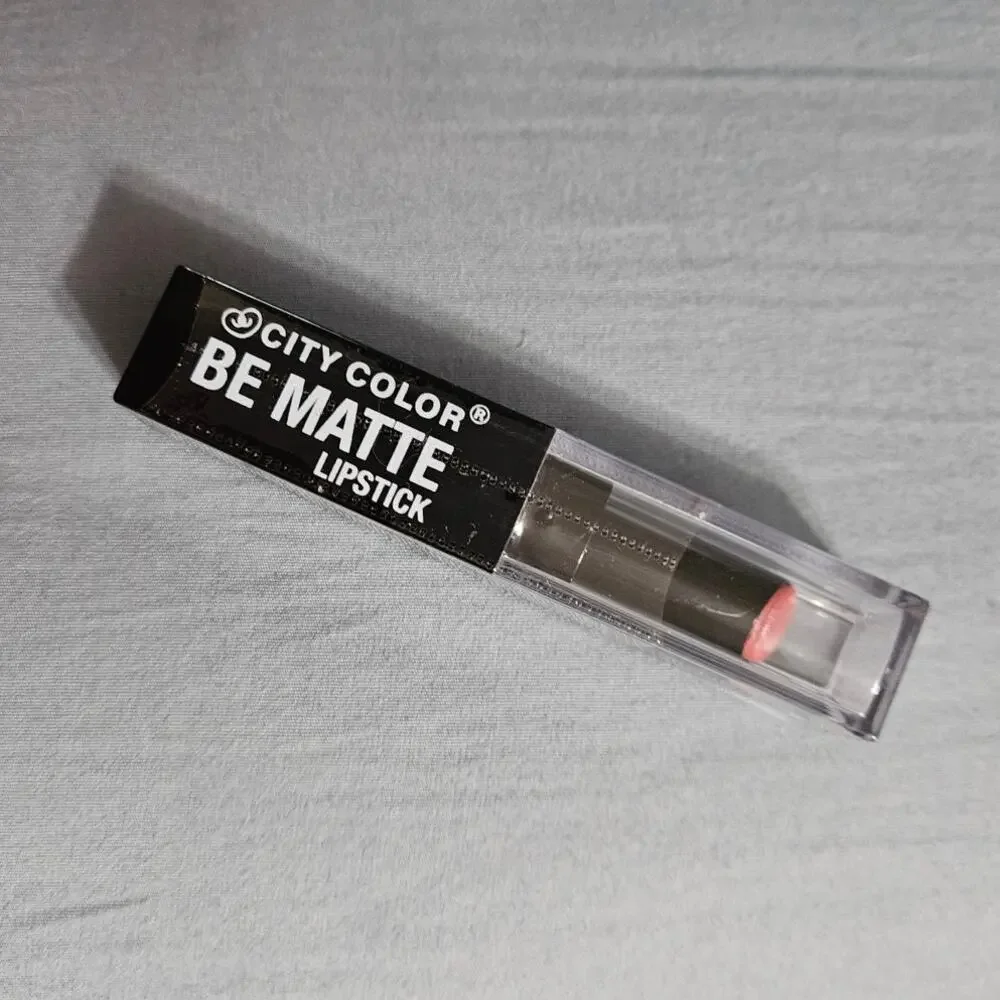 City Color Be Matte Lipstick Melon M1 NEW
